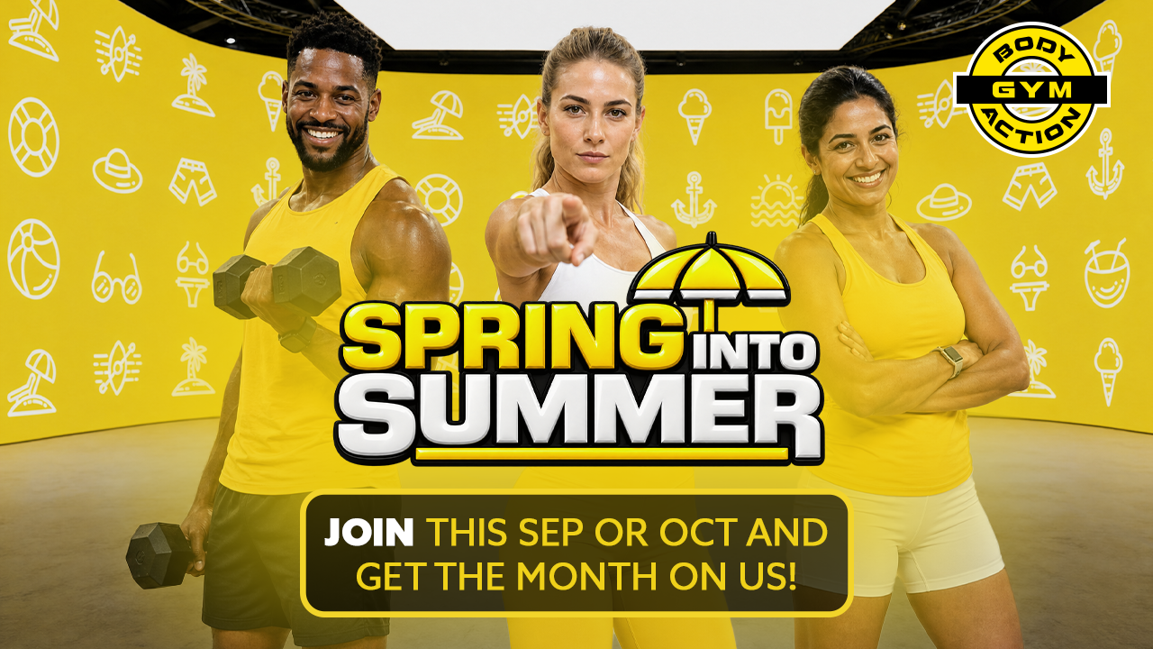 Spring Into Summer. Join this September or October and get the month on us.